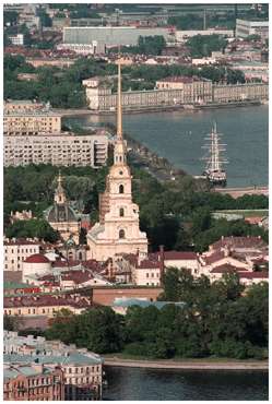 Saint-Petersburg. Birds-Eye View of St. Petersburg