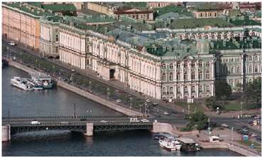 Saint-Petersburg. Birds-Eye View of St. Petersburg