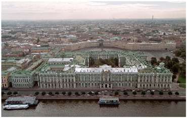 Saint-Petersburg. Birds-Eye View of St. Petersburg