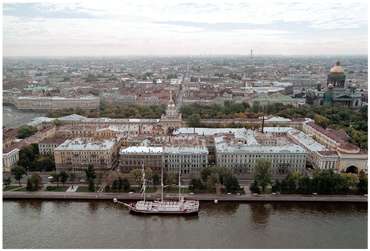 Saint-Petersburg. Birds-Eye View of St. Petersburg