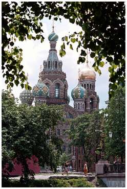 Saint-Petersburg. Church of our Savior on the Spilled Blood