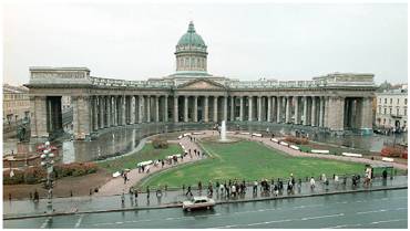 Saint-Petersburg. Kazansky Cathedral