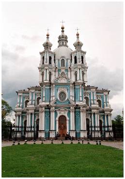 Saint-Petersburg. Smolny Cathedral