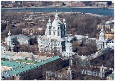 Saint-Petersburg. Smolny Cathedral