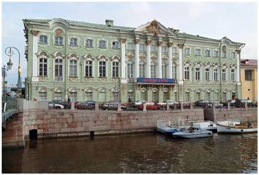 Saint-Petersburg. The Stroganovsky Palace