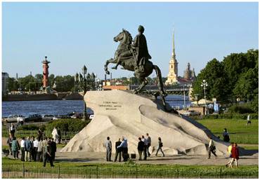 Saint-Petersburg. The Decembrists Square