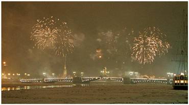 Saint-Petersburg. Fireworks