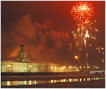 Saint-Petersburg. Fireworks
