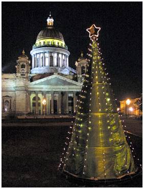 Saint-Petersburg. New Year