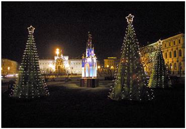 Saint-Petersburg. New Year