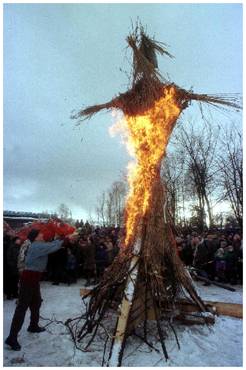 Saint-Petersburg. Shrovetide