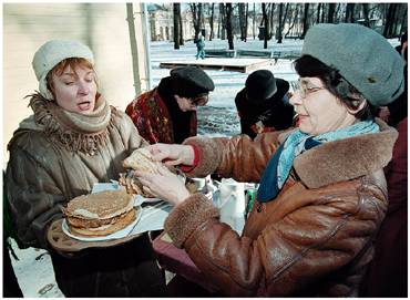 Saint-Petersburg. Shrovetide