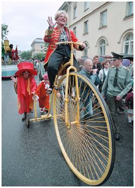 Saint-Petersburg. Carnival in Tsarskoye Selo