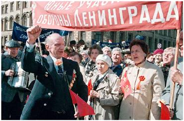 Saint-Petersburg. The Victory Day