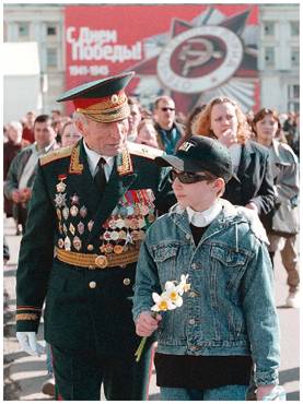 Saint-Petersburg. The Victory Day