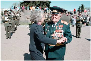Saint-Petersburg. The Victory Day