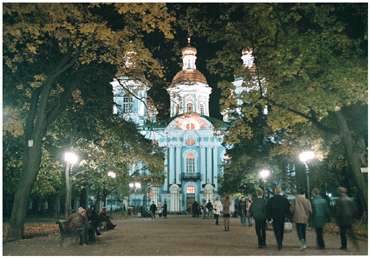 Saint-Petersburg. St. Nicholas' Cathedral