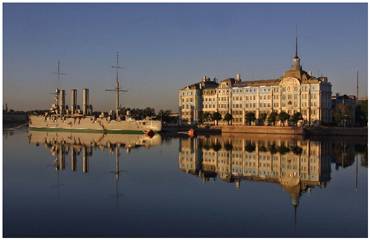 Saint-Petersburg. Aurora Cruiser