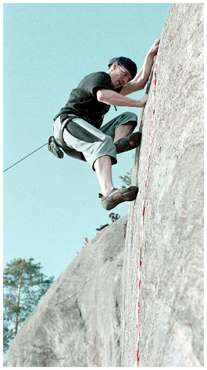 Saint-Petersburg. Rock-climbing