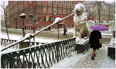 Saint-Petersburg. Lviny Bridge