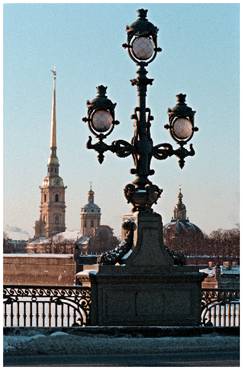 Saint-Petersburg. Troitsky Bridge