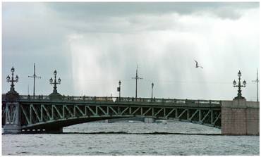 Saint-Petersburg. Troitsky Bridge