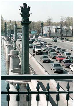 Saint-Petersburg. Ushakovsky Bridge