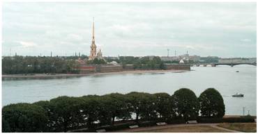 Saint-Petersburg. The Neva River