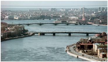 Saint-Petersburg. The Neva River