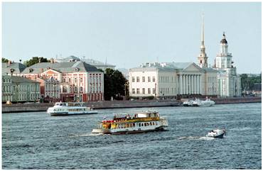 Saint-Petersburg. The Neva River