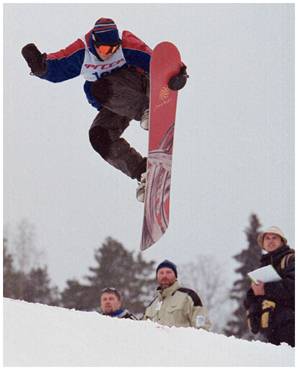 Saint-Petersburg. Mountain Skiing