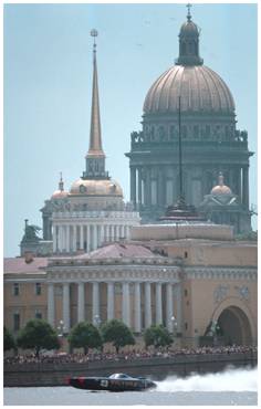 Saint-Petersburg. Water Motor Sport