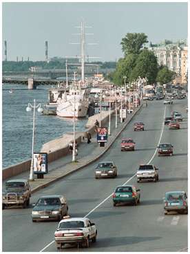 Saint-Petersburg. Angliyskaya Embankment