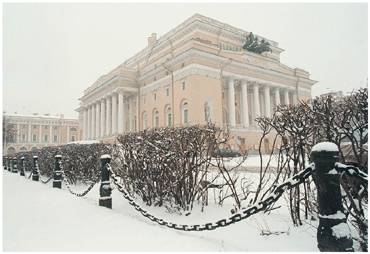Saint-Petersburg. The Aleksandrinsky Theatre