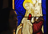 In the Hermitage the exhibition of stained-glass windows XV-XVII of centuries opens