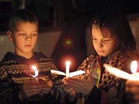 The exhibition devoted to celebrating of Christmas in Helsinki