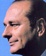 French President Jacques Chirac