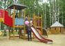 A children's playground is a special gift from the city of Dresden