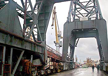 Admiralty Wharves of St. Petersburg