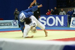 Judo fighters