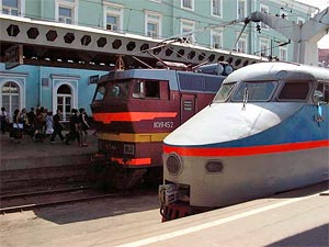 Moscow-Petersburg express railway