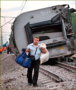 The Nevsky Express train