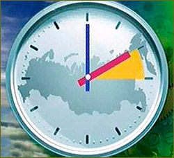 Russia switches to daylight saving time