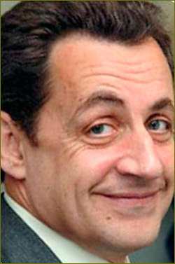 French President Nicolas Sarkozy