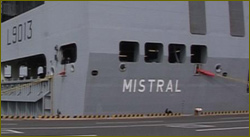 Mistral-class helicopter carriers