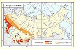 ARS and St. Petersburg State University have partnered on AgroAtlas. Map courtesy of USDA