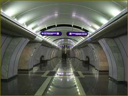 The St. Petersburg metro