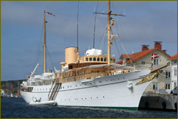 The Royal Yacht Dannebrog