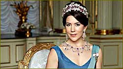 Mary Elizabeth, Her Royal Highness Crown Princess, Crown Princess of Denmark, Countess of Monpezat