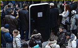 Steve Jobs gets memorial in Russia